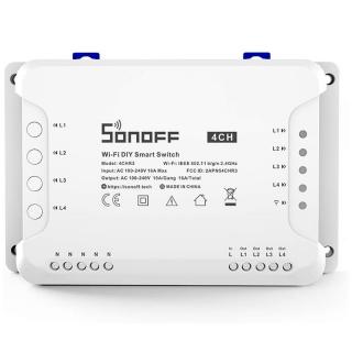 Smart Switch Sonoff 4CHR3, 100-240V, max. 3500W [M0802010003]