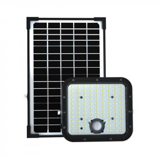 Solárny LED reflektor so solárnym panelom 30W, 4800lm, IP65, 6000mAh Denná biela