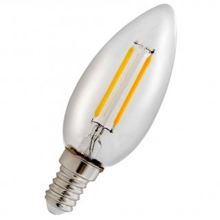 Spectrum Retro LED žiarovka E14, sviečka, C35, 1W, 110lm, 4000K Denná biela