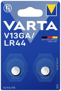 Varta V13GA (LR44) Alkaline 1,5V, balenie 2ks