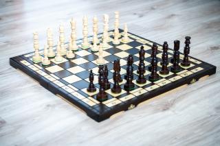Drevené šachy Galant Lux