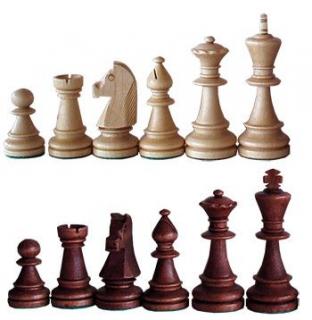 Náhradné drevené šachové figúrky Staunton 6 Figúrky: Biela veža