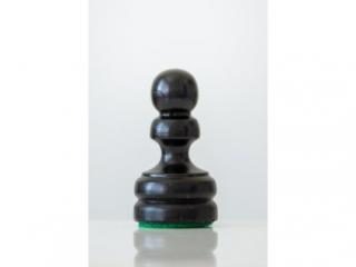 Náhradné šachové figúrky Klubovka Figúrky: Čierny pešiak