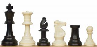 Náhradné šachové figúrky Staunton veľké Figúrky: Čierna veža