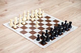 Šachová súprava DGT komplet stredná hnedá
