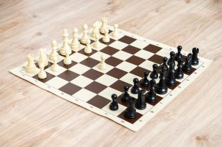 Šachová súprava DGT komplet veľká hnedá