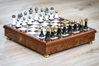 Šachová súprava Giovanni Glossy Briar