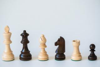 Šachové figúrky Staunton Black