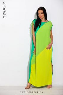Kleopátra šaty zelené Veľkosť: UNI