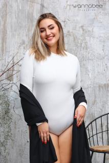 Terry body ekru W Veľkosť: 2XL