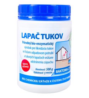 Baktérie pre rozklad tukov v sifónoch, potrubiach, tukových lapačoch - Baktoma TL 0,5kg Baktoma TL: 0,5 kg