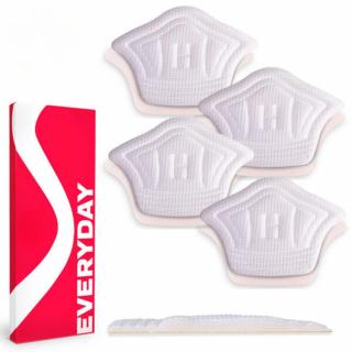 Sada chráničov päty Heel Shield Biela 5 mm 4 páry