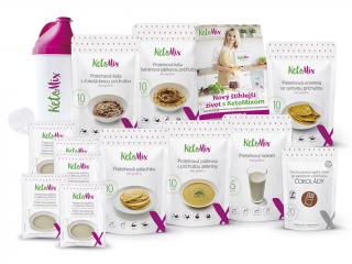 Balíček keto diéty na 2 týždne pre ženy Príchuť: vanilka