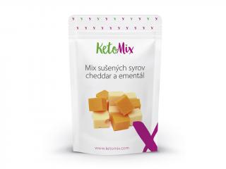 Mix sušených syrov - cheddar a ementál - 25 g