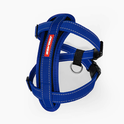 EZYDOG POSTROJ CHEST PLATE HARNESS + CAR RESTRAINT - BLUE Veľkos