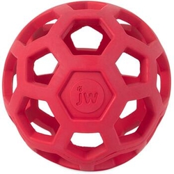 JW HOL-EE dierovaná lopta veľkosť S  - s vadou Farba Červená