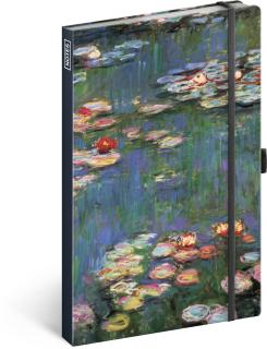 Linajkovaný Zápisník - Claude Monet