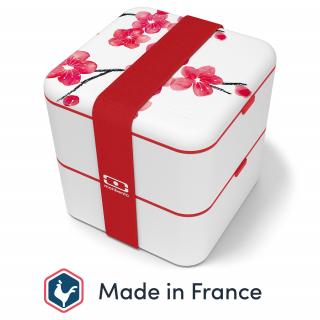 Lunch Box Monbento Square - Blossom Nový Typ - Made in France