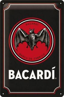 Plechová Ceduľa Bacardi Logo