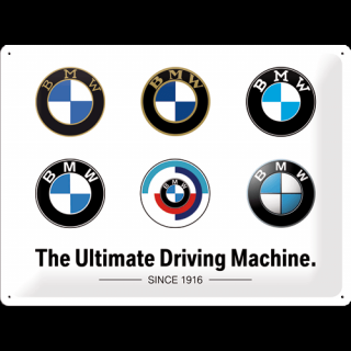 Plechová Ceduľa BMW Logo Evolution