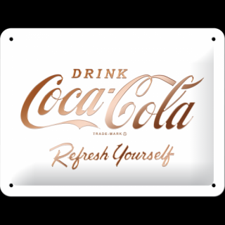 Plechová ceduľa Coca-Cola Refresh Yourself