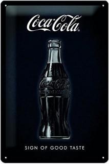 Plechová Ceduľa Coca-Cola Sign Of Good Taste