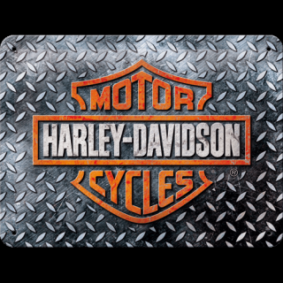 Plechová Ceduľa Harley Davidson Diamond Plate