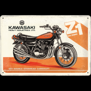 Plechová ceduľa Kawasaki Z1