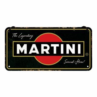 Plechová Ceduľa Martini Served Here