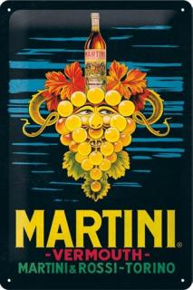 Plechová Ceduľa Martini Vermouth