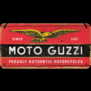 Plechová ceduľa Moto Guzzi