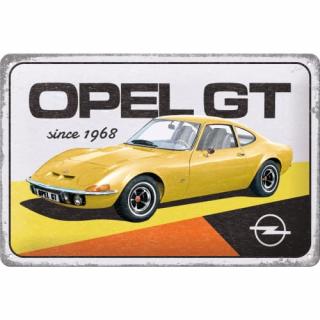 Plechová Ceduľa Opel GT Since 1968