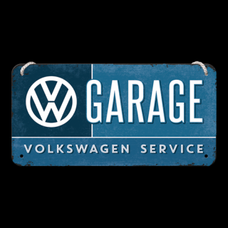 Plechová ceduľa Volkswagen Garage