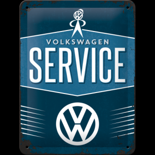 Plechová Ceduľa Volkswagen Service