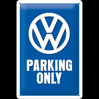 Plechová Ceduľa VW Parking Only