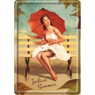Plechová Pohľadnica Indian Summer