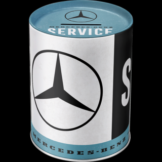 Plechová Pokladnička  - Mercedes Benz Service