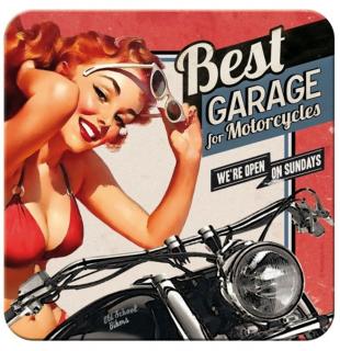 Plechové Podtácky Best Garage for Motorcycles