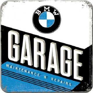Plechové Podtácky BMW Garage