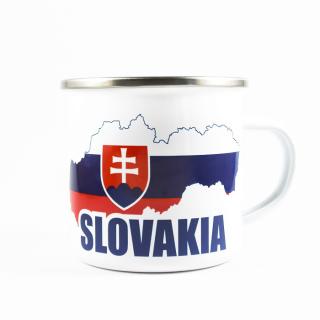 Plechový Hrnček Slovakia - Mapa