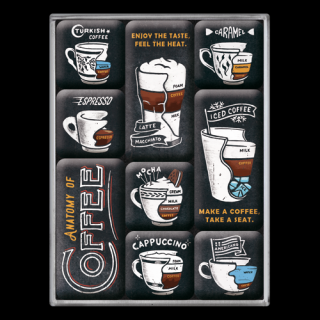 Sada Magnetiek - Anatomy Of Coffee