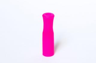 Silikónový náustok na slamku Farba: Ružová