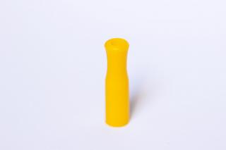 Silikónový náustok na slamku Farba: Žltá