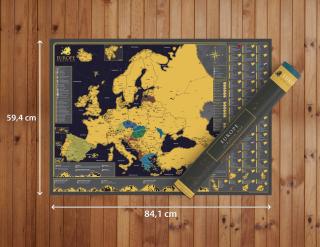 Stieracia Mapa Európy