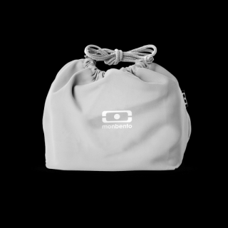 Taška Pre Desiatový Box Monbento Pochette M - Grey Coton