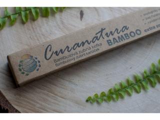 Bambusová zubná kefka BAMBOO extra soft - Curanatura Balenie: papierová krabička