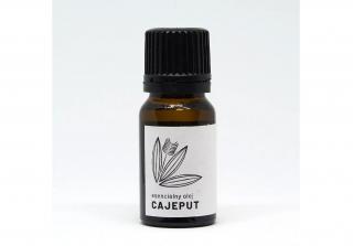 Esenciálny olej Cajeput (Melaleuca Cajuputi) - Prírodno Balenie: 10 ml tmavá sklenená fľaštička