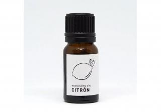 Esenciálny olej Citrón (Citrus Limon) - Prírodno Balenie: 10 ml tmavá sklenená fľaštička