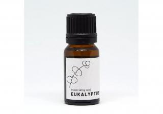 Esenciálny olej Eukalyptus (Eucalyptus Globulus) - Prírodno Balenie: 10 ml tmavá sklenená fľaštička