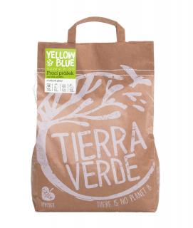 Prací prášok z mydlových orechov na bielu bielizeň a látkové plienky - Tierra Verde Balenie: 5 000 g (papierové vrece)